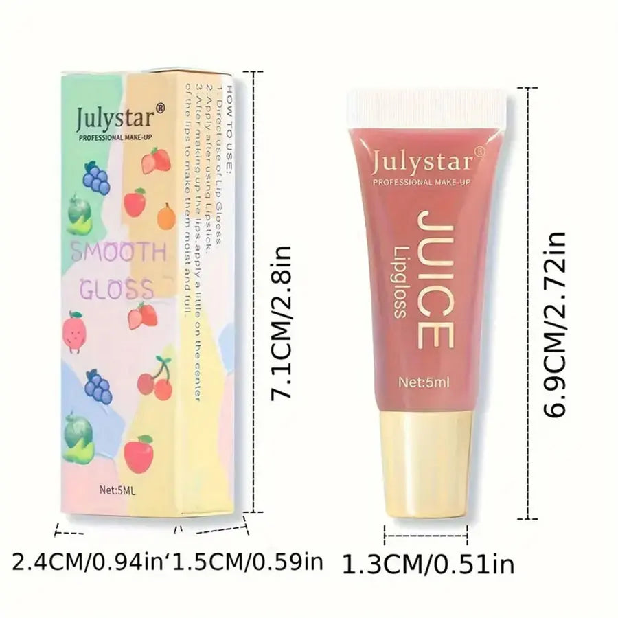 Watery Crystal Clear jelly Lip Oil Lip Balm Moisturizing And smoothing Lip Lines Jelly
