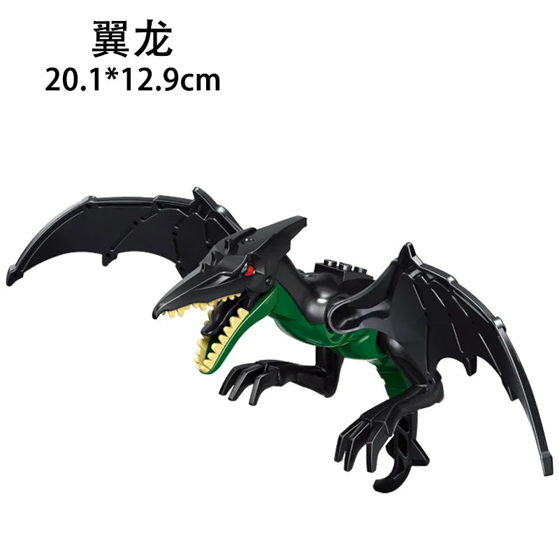 Predator Dinosaur Construction Blocks – Assemble-Your-Own Raptor and Giant Dino Toy for Children