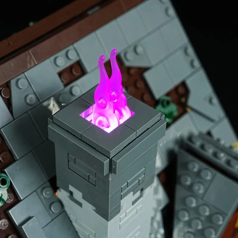 MAXCXT LED Light Set for Fantasy House Building Model (Blocks Not Included)