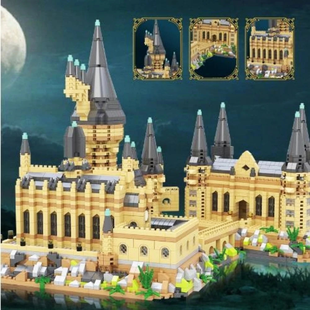 Magic Castle Building Block Set – Creative Kids’ Construction Toy, Perfect Birthday or Christmas Gift, Charming Home Display