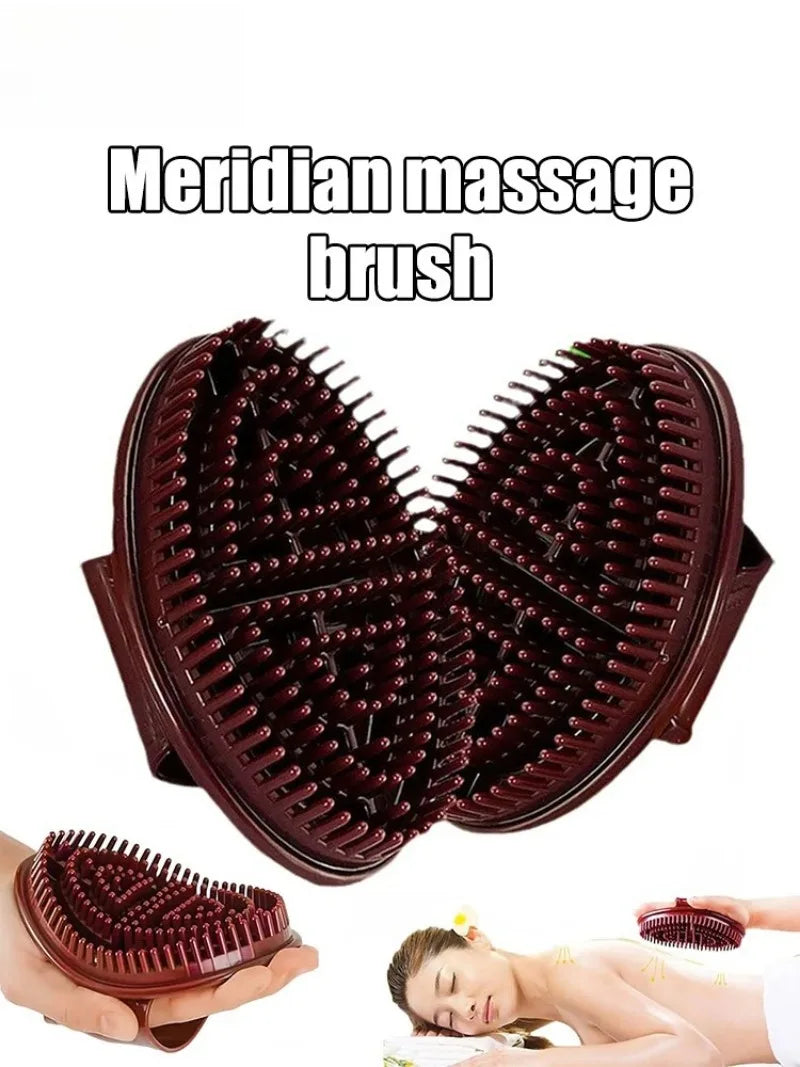 Universal Silicone Meridian Slimming Brush Body Beauty Leg Massage