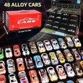 48-Piece Alloy Toy Car Set – Racing and Classic Model Cars in Gift Box, Great for Children’s Christmas or Birthday Gifts