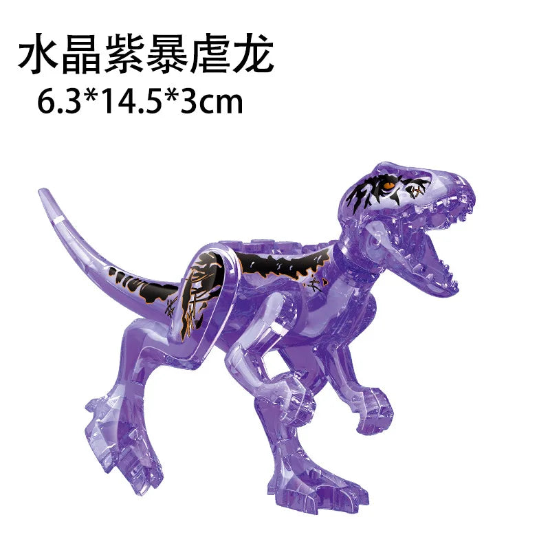 Predator Dinosaur Construction Blocks – Assemble-Your-Own Raptor and Giant Dino Toy for Children