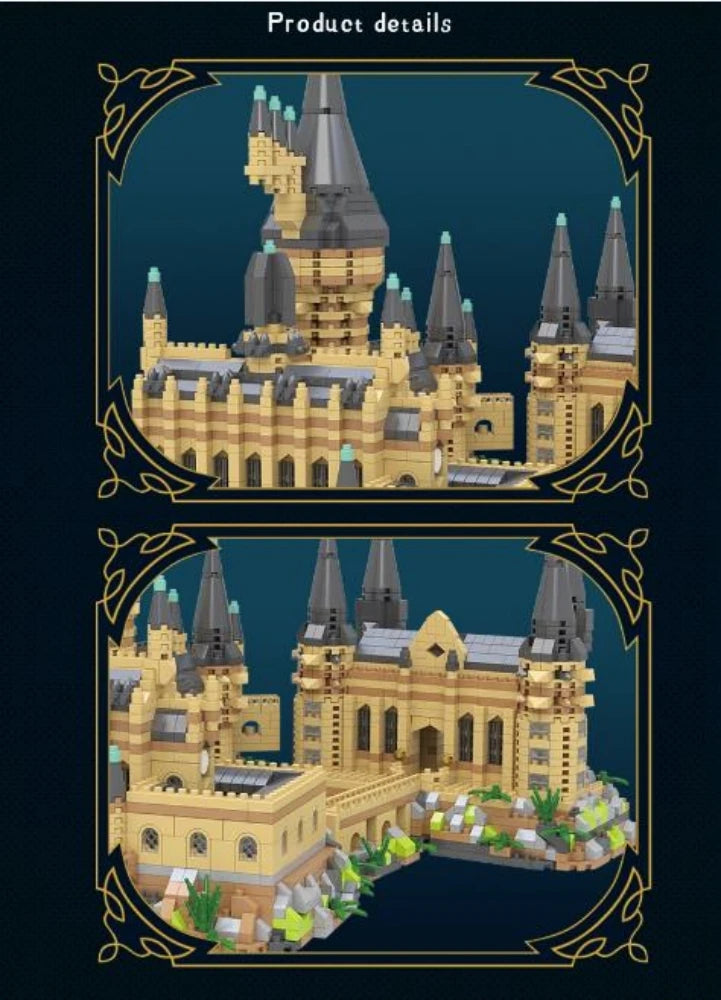 Magic Castle Building Block Set – Creative Kids’ Construction Toy, Perfect Birthday or Christmas Gift, Charming Home Display