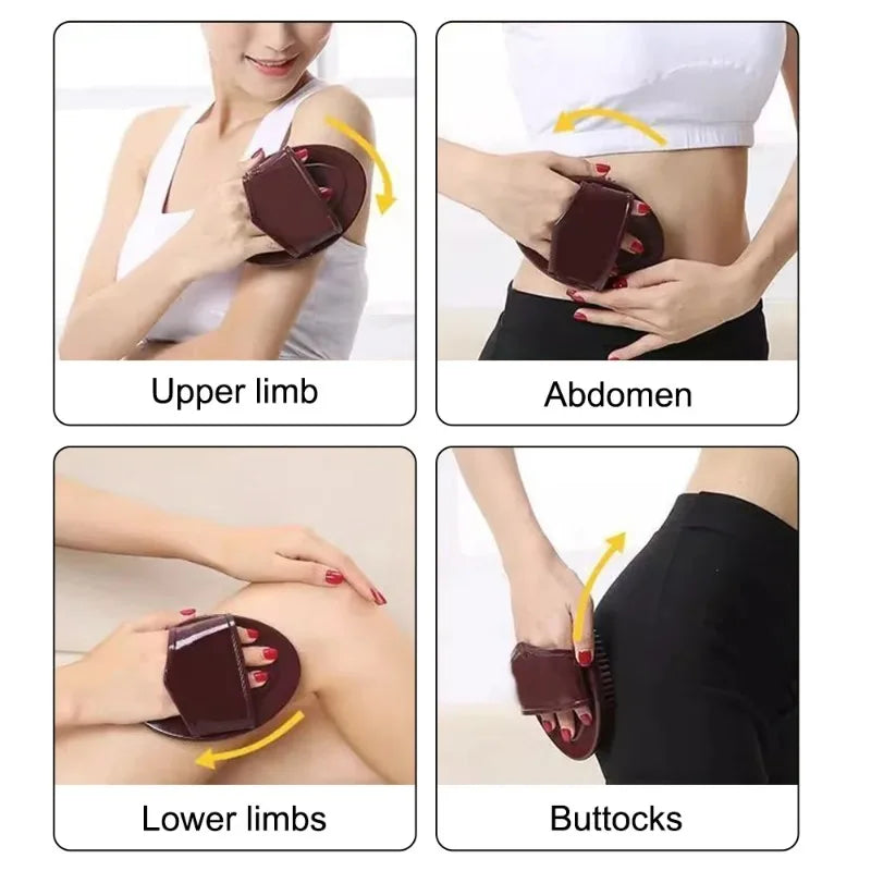 Universal Silicone Meridian Slimming Brush Body Beauty Leg Massage