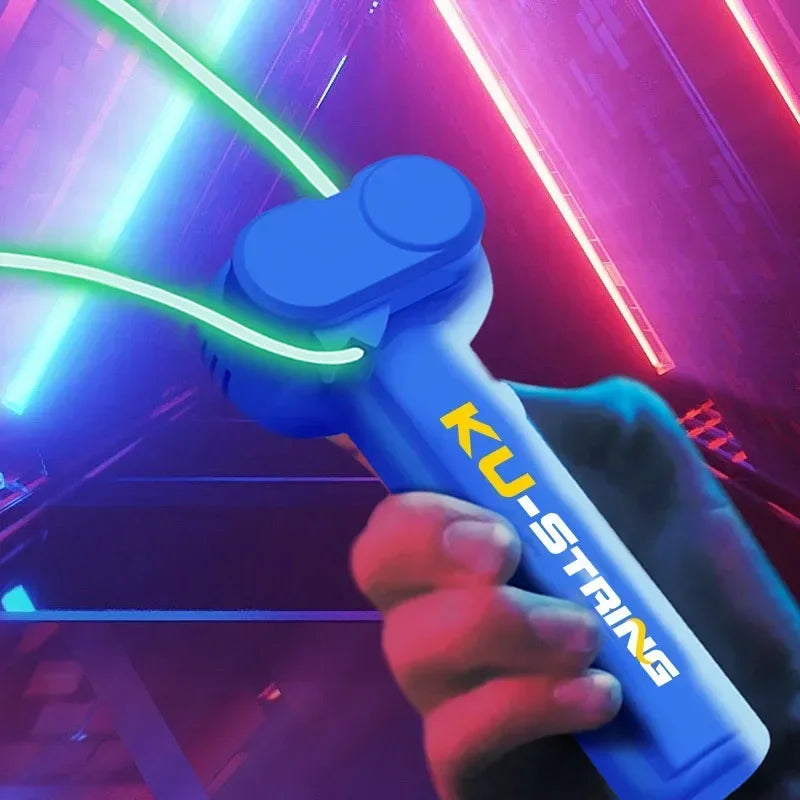Portable Glow String Rope Launcher – Fun Kids Gift Toy