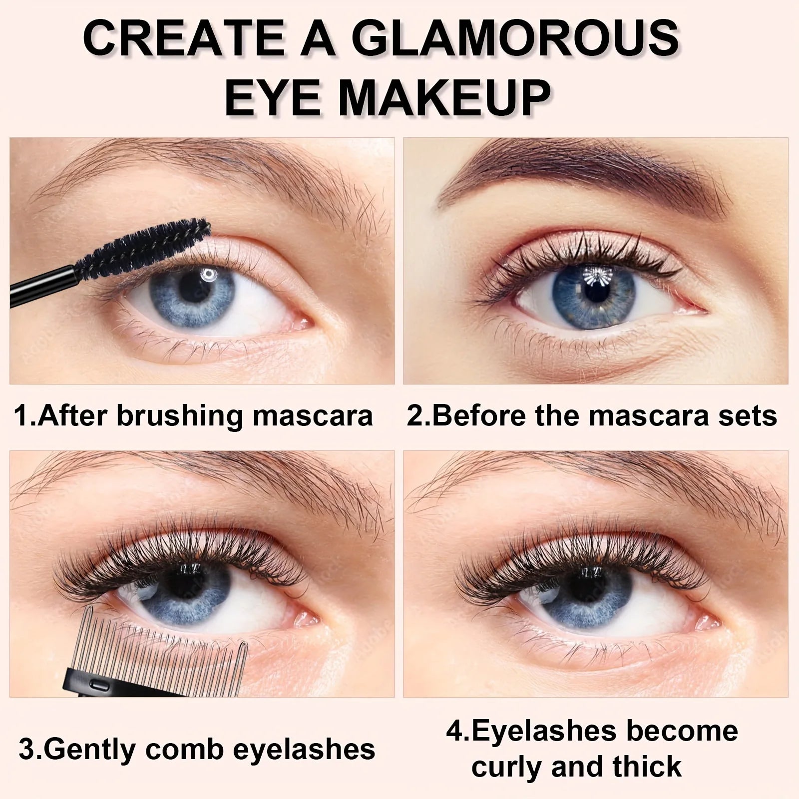Eyelash Curler Set With Replacement Pads 7/15pcs