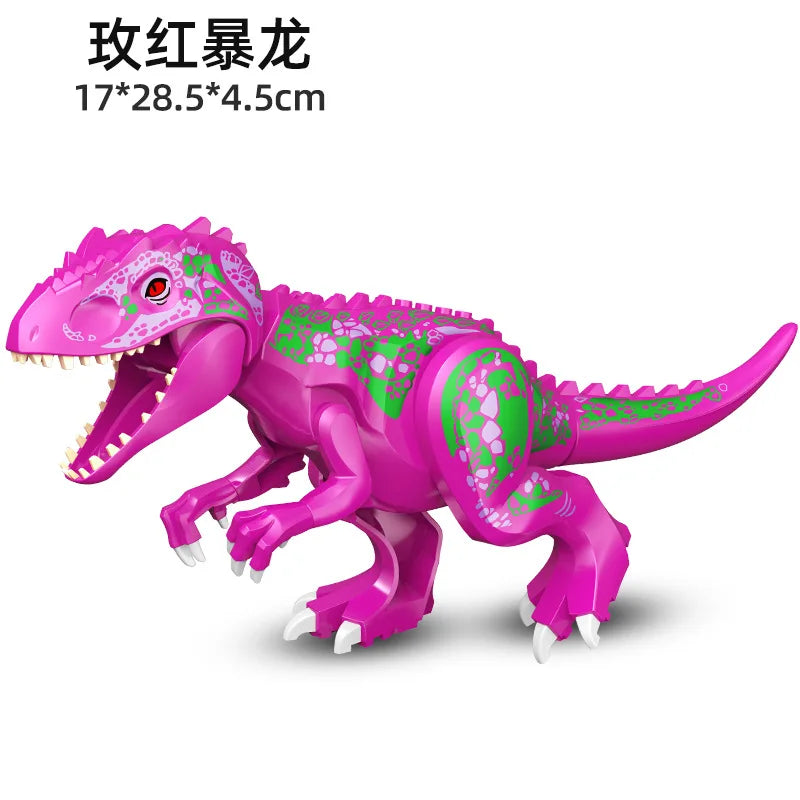 Predator Dinosaur Construction Blocks – Assemble-Your-Own Raptor and Giant Dino Toy for Children
