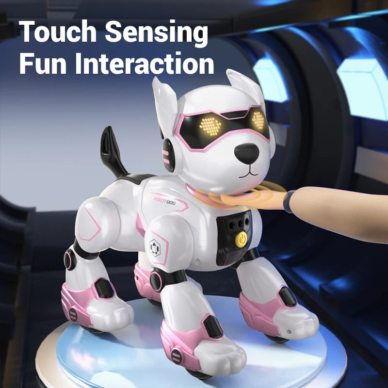 R27 Smart RC Robot Dog – Voice Interactive, Programmable Puzzle Toy for Kidss