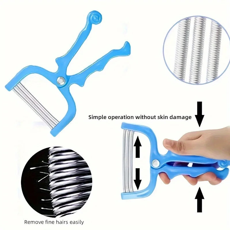 Smooth Skin Facial Epilator - Lip and Eyebrow Elastic Epilator