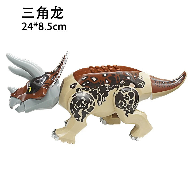 Predator Dinosaur Construction Blocks – Assemble-Your-Own Raptor and Giant Dino Toy for Children