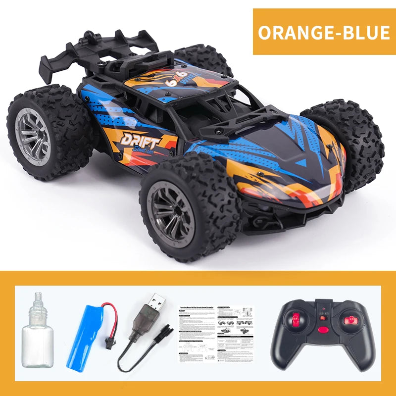 Kids’ Alloy 6-Wheel RC Car – Morphing Off-Road Climbing, 4WD Stunt & Drift Racing Toy