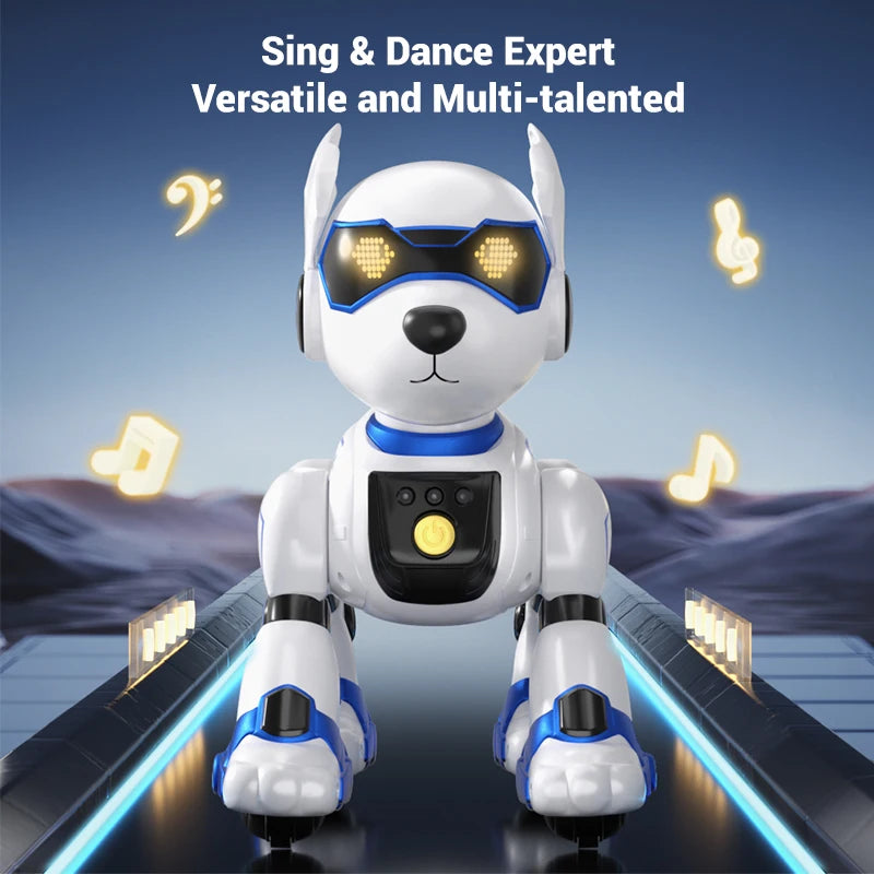 R27 Smart RC Robot Dog – Voice Interactive, Programmable Puzzle Toy for Kidss