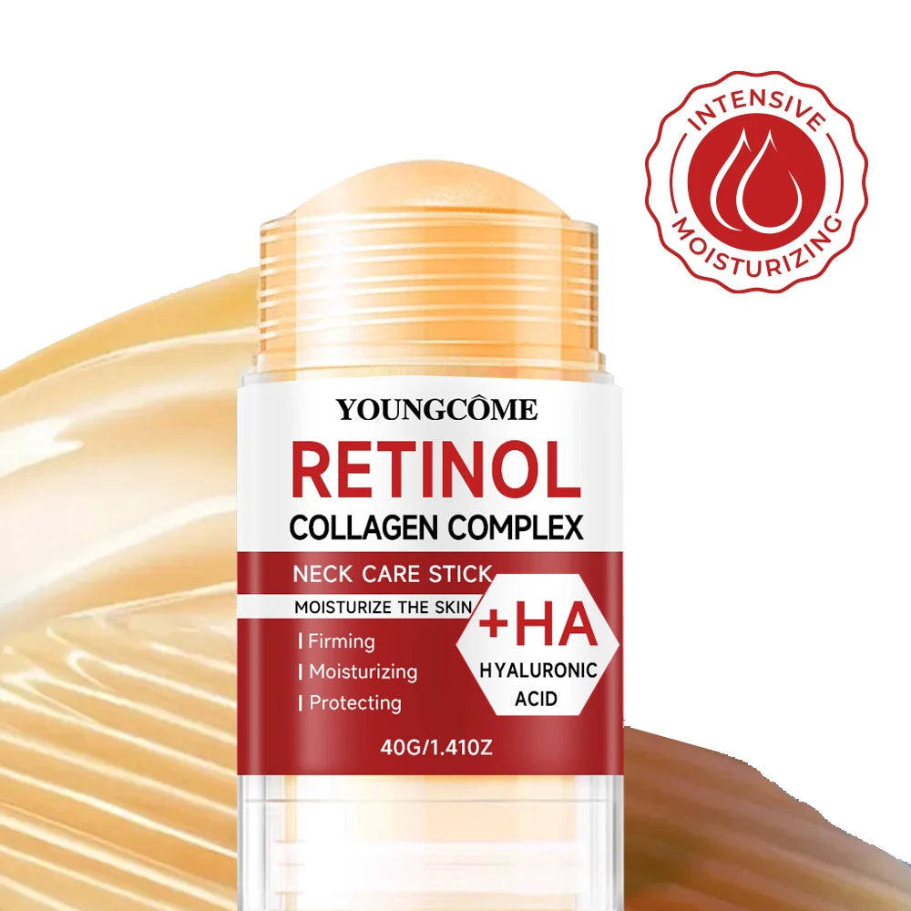 Retinol Face and Neck Treatment Bar with Firming Elasticity Improve Loose Skin