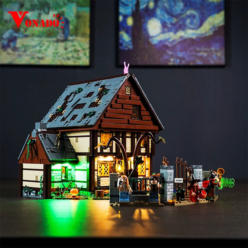 Vonado 21341 LED Light Kit for Fantasy House Building Blocks (Model Not Included)