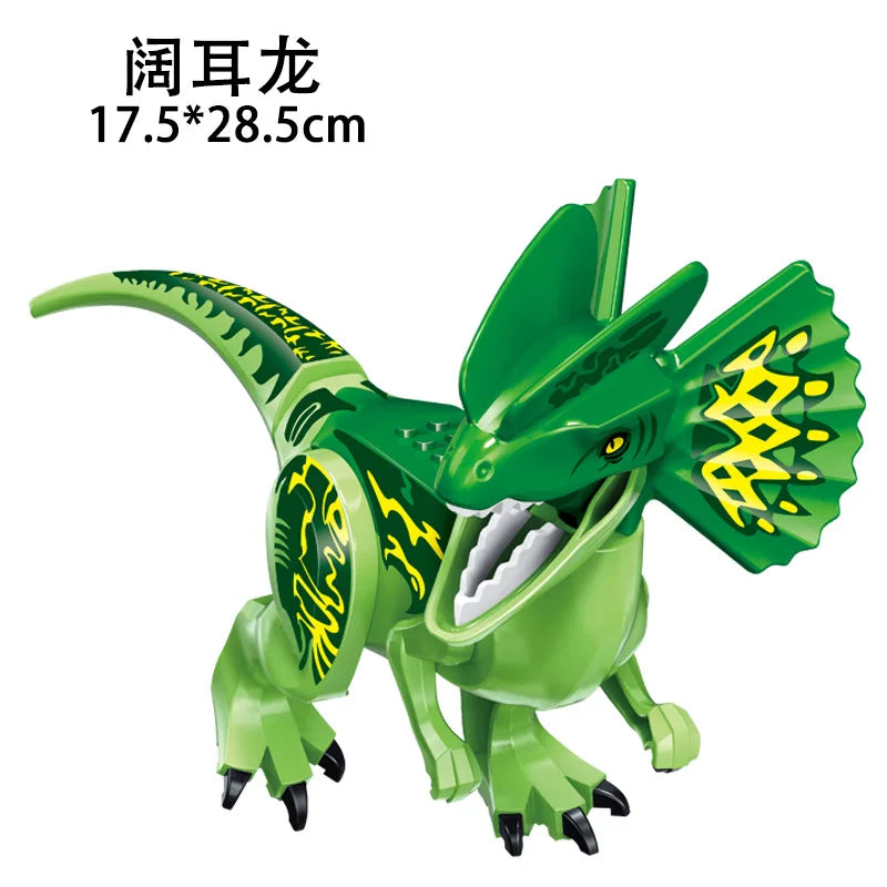 Predator Dinosaur Construction Blocks – Assemble-Your-Own Raptor and Giant Dino Toy for Children