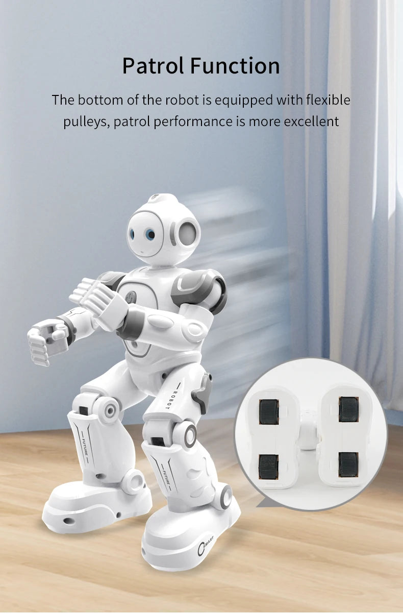 Wireless Smart RC Robot – Dance, Music & Programming Fun