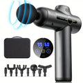 Elite 99-Level Percussion Massage Gun for Deep Muscle Therapy, Quiet Electric Body Massager for Fast Recovery and Pain Relief