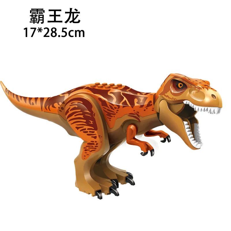 Predator Dinosaur Construction Blocks – Assemble-Your-Own Raptor and Giant Dino Toy for Children