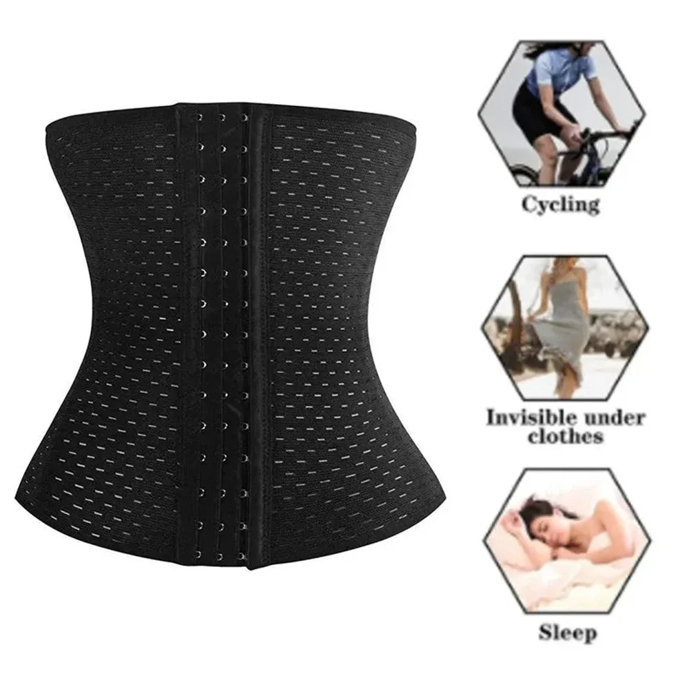 Women Body Shapewear Tummy Slimming Black Belly Band Shaping Shaper.