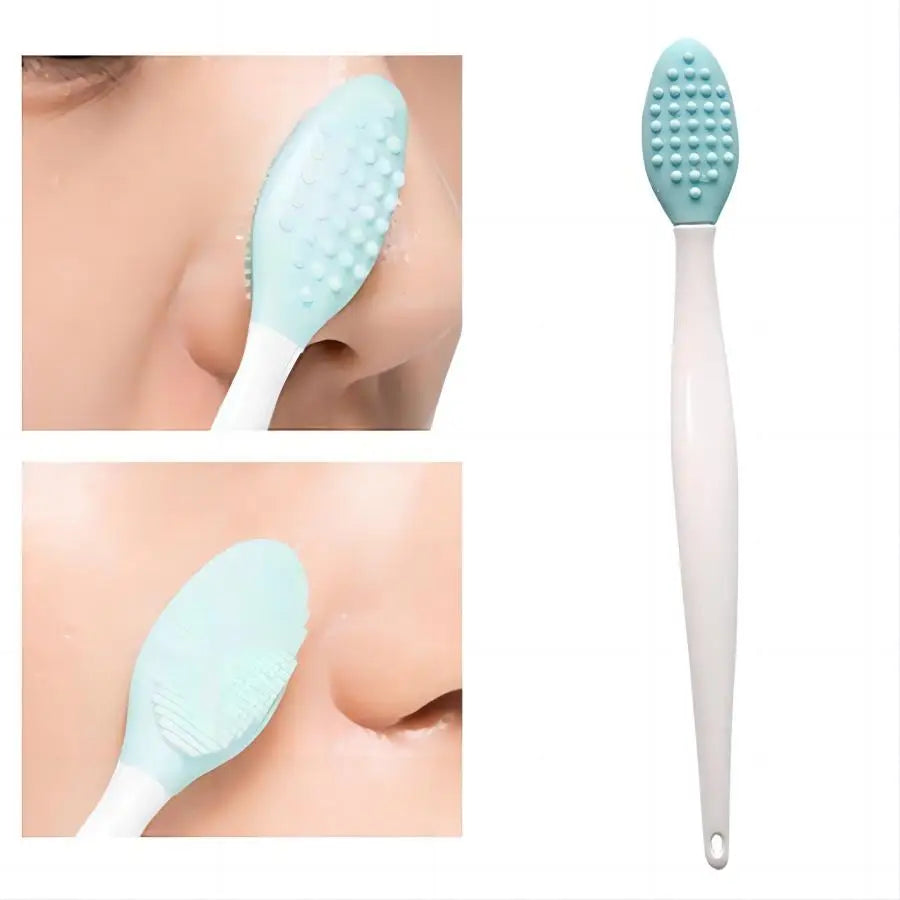 Beauty Skin Care Wash Face Silicone Brush Exfoliating Nose Clean Blackhead Removal Brushes