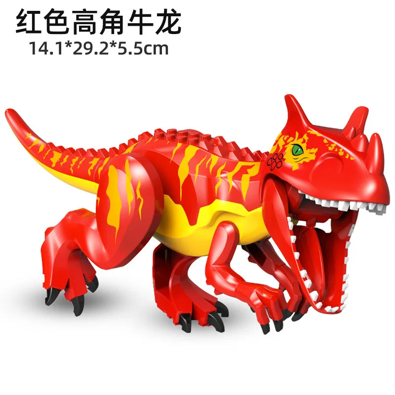 Predator Dinosaur Construction Blocks – Assemble-Your-Own Raptor and Giant Dino Toy for Children