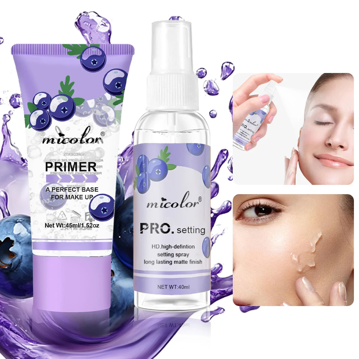 Makeup Set Of Makeup Primer + Setting Spray