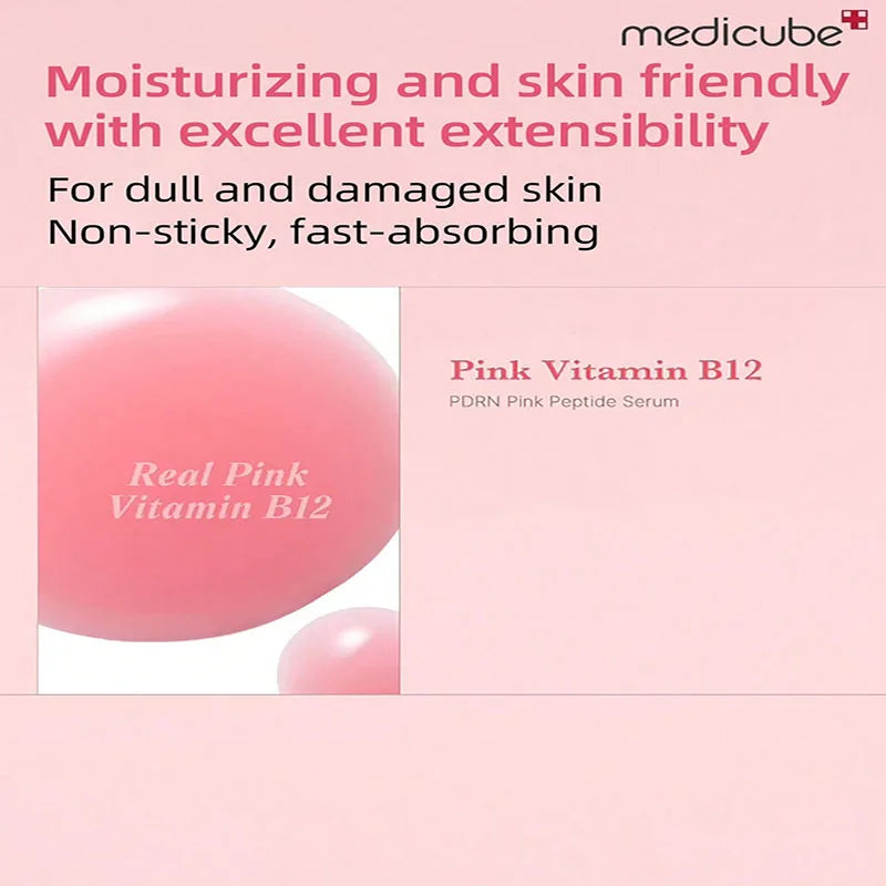 Salmon DNA PDRN Pink Peptide Serum.