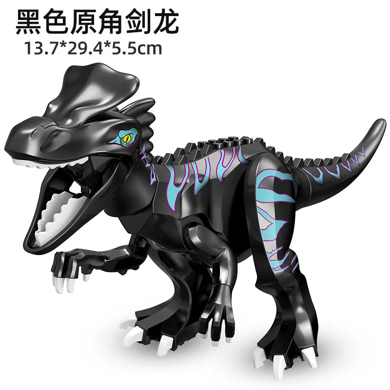 Predator Dinosaur Construction Blocks – Assemble-Your-Own Raptor and Giant Dino Toy for Children