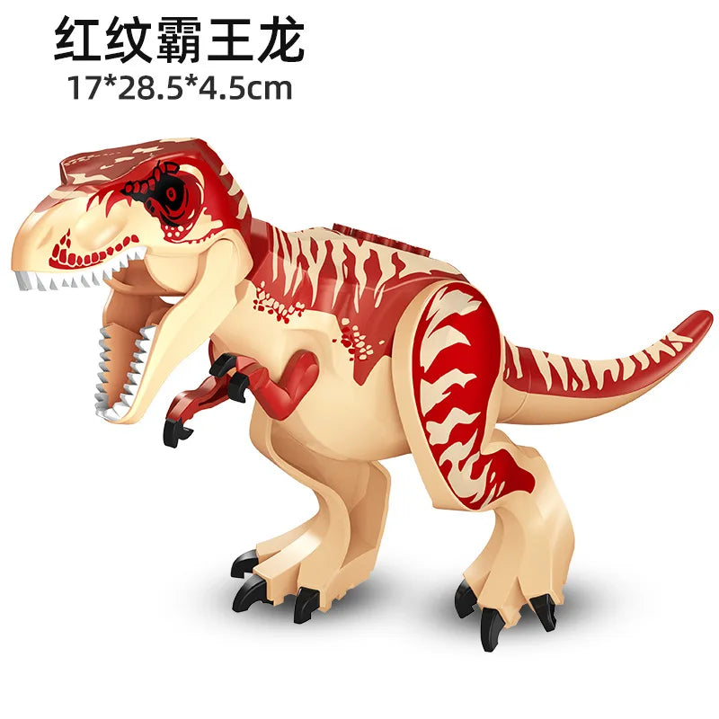 Predator Dinosaur Construction Blocks – Assemble-Your-Own Raptor and Giant Dino Toy for Children