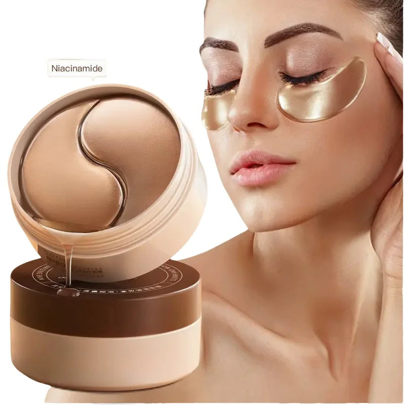 Caffeine Nicotinamide Radiant Firming Eye Masks.