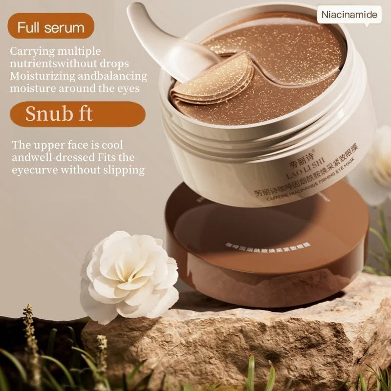 Caffeine Nicotinamide Radiant Firming Eye Masks.