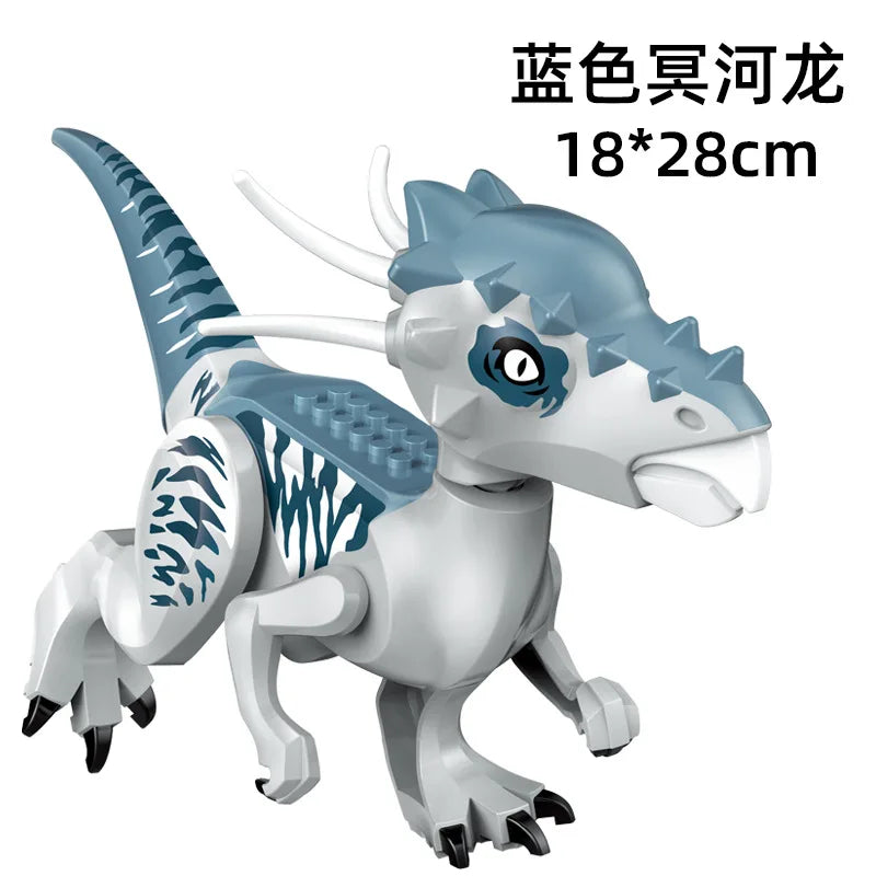 Predator Dinosaur Construction Blocks – Assemble-Your-Own Raptor and Giant Dino Toy for Children