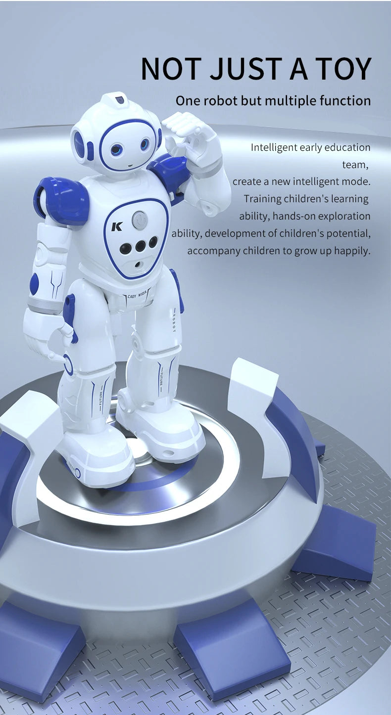 Wireless Smart RC Robot – Dance, Music & Programming Fun