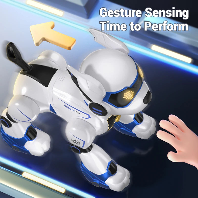 R27 Smart RC Robot Dog – Voice Interactive, Programmable Puzzle Toy for Kidss