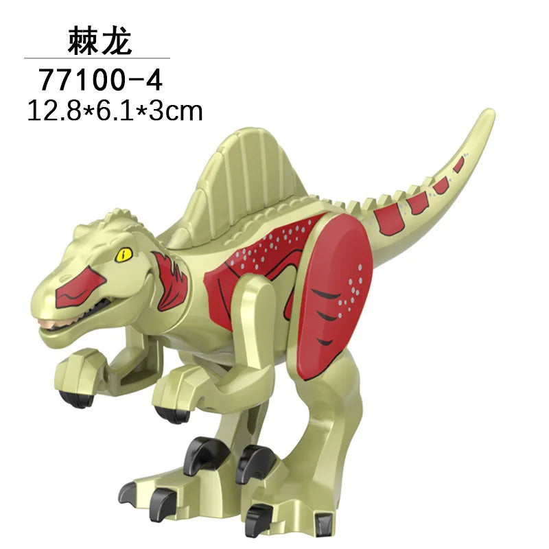 Predator Dinosaur Construction Blocks – Assemble-Your-Own Raptor and Giant Dino Toy for Children