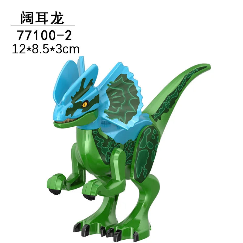 Predator Dinosaur Construction Blocks – Assemble-Your-Own Raptor and Giant Dino Toy for Children