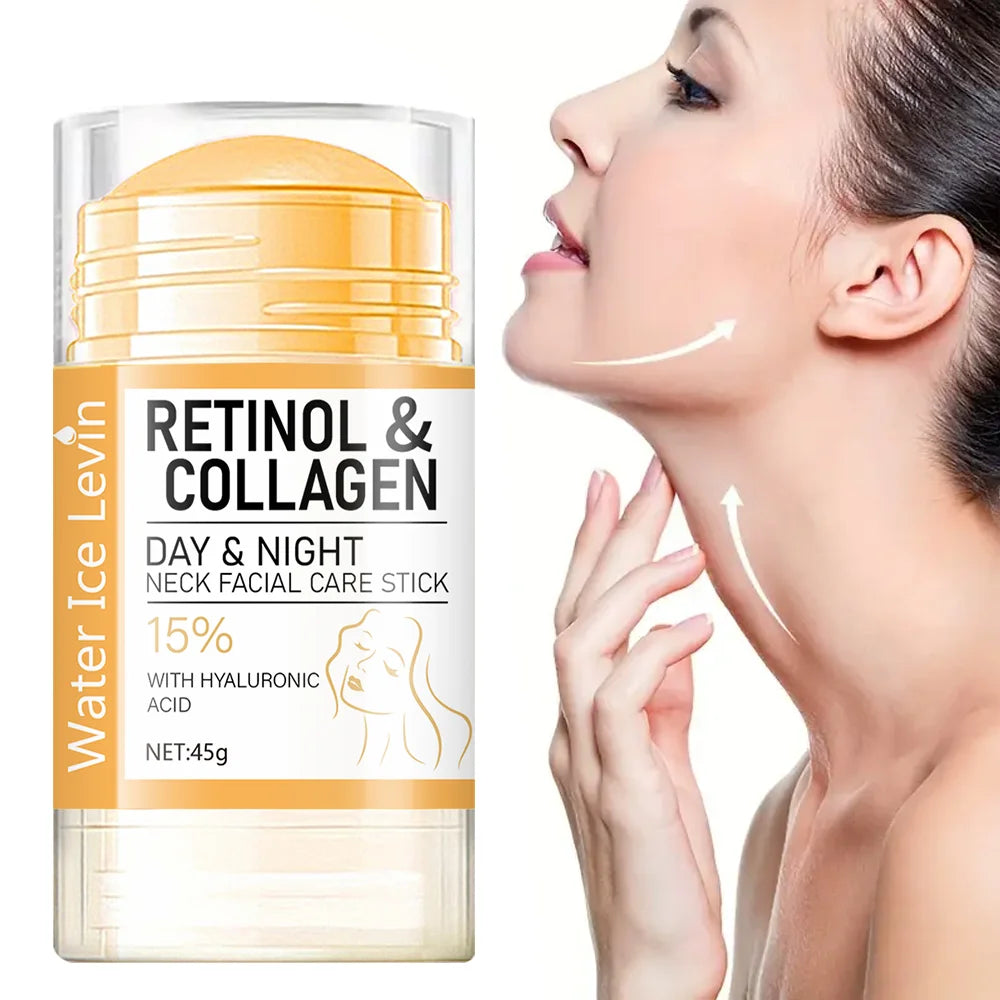 Retinol and Collagen Day and Night Neck Cream Facial Stick