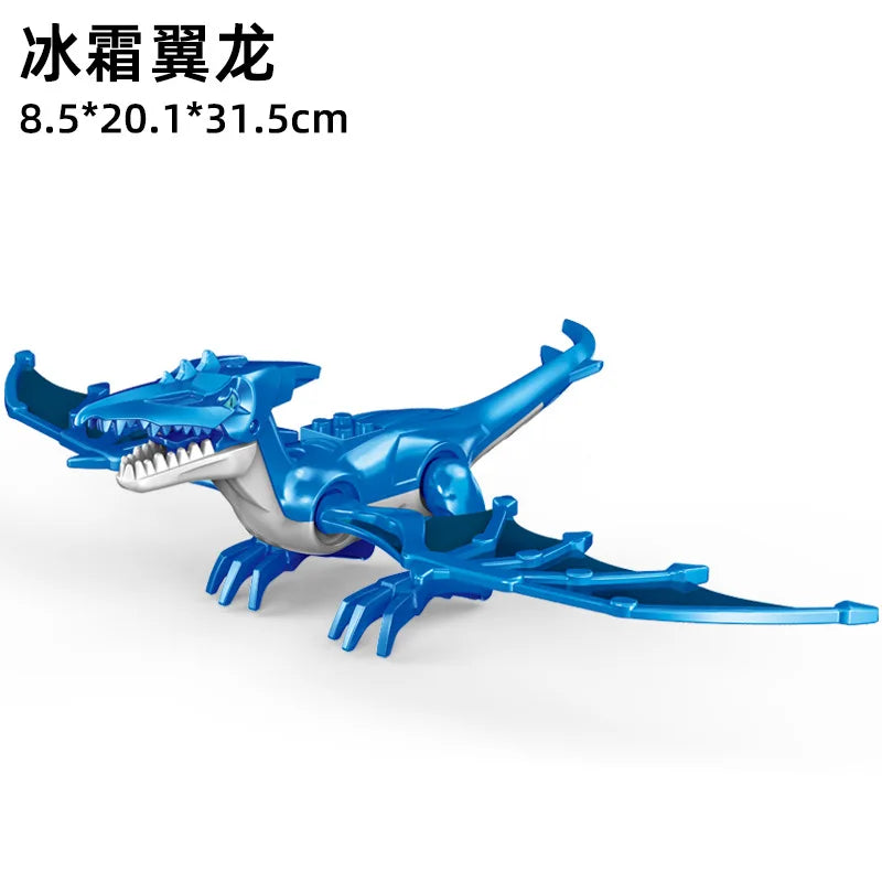 Predator Dinosaur Construction Blocks – Assemble-Your-Own Raptor and Giant Dino Toy for Children
