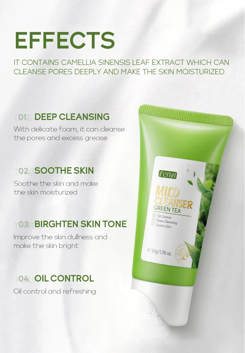 Vitamin C Facial Cleanser Skin Deep Cleansing Moisturizing Blackhead Removal