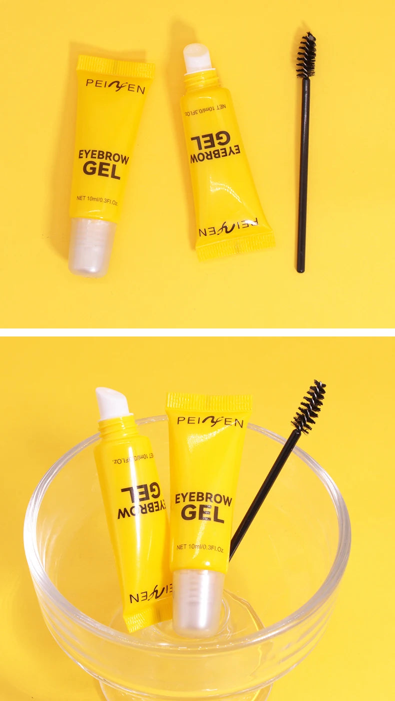 Eyebrow shaping gel Eyebrow shaping cream with brush