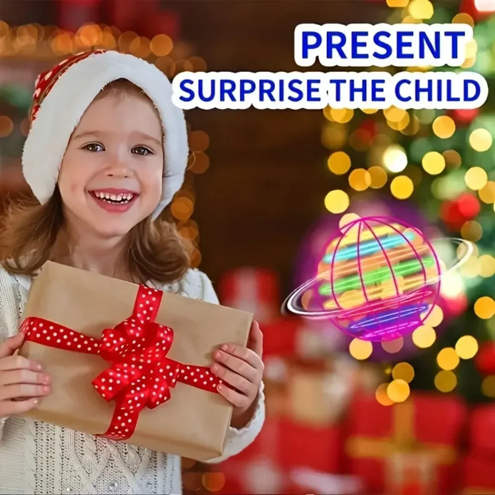Colorful Glowing Rotating Flying Ball – Magic Boomerang Toy for Teens & Adults, Ideal for Parties and Holidays