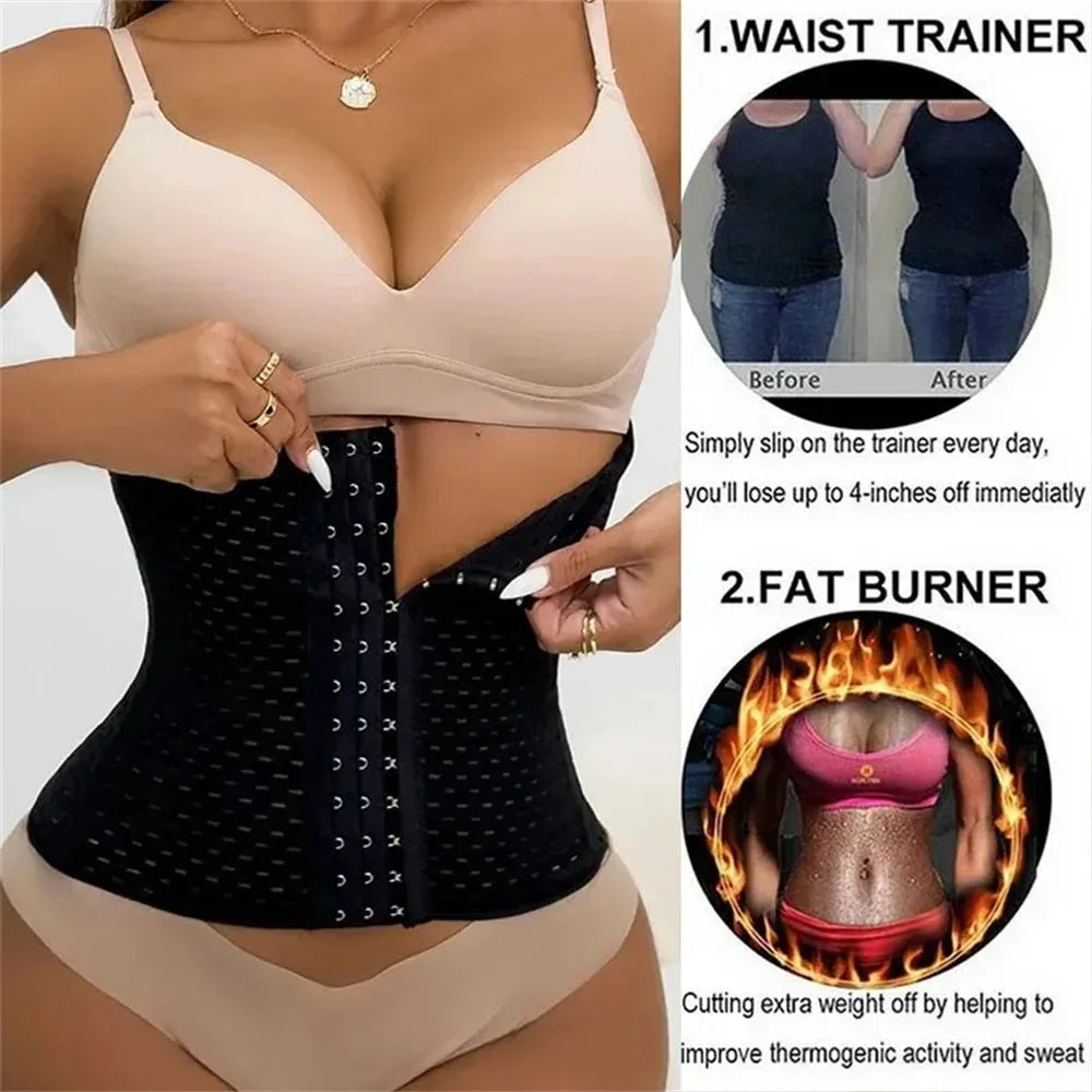 Women Body Shapewear Tummy Slimming Black Belly Band Shaping Shaper.