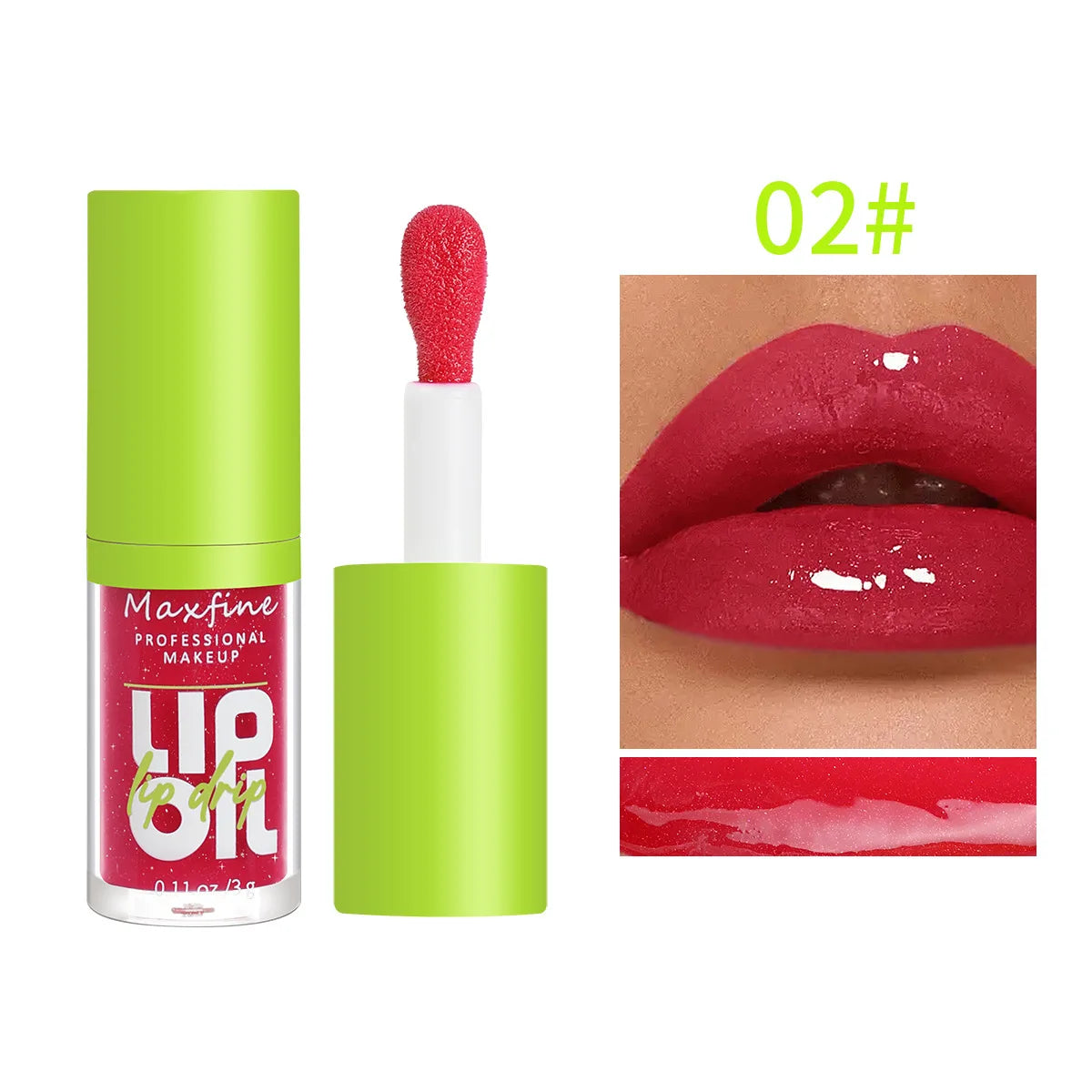 Lip Gloss Waterproof Long-term Moisturizing Non-stick Cup Non-fading Liquid.