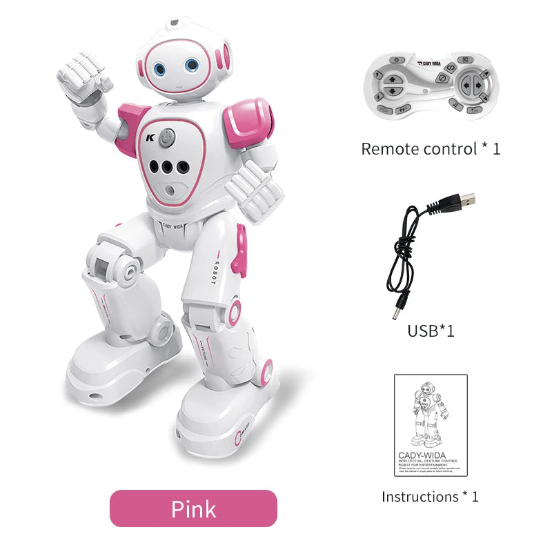Wireless Smart RC Robot – Dance, Music & Programming Fun
