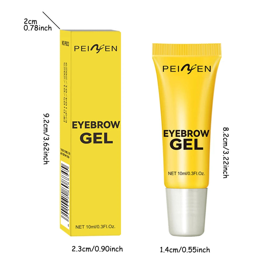 Eyebrow shaping gel Eyebrow shaping cream with brush