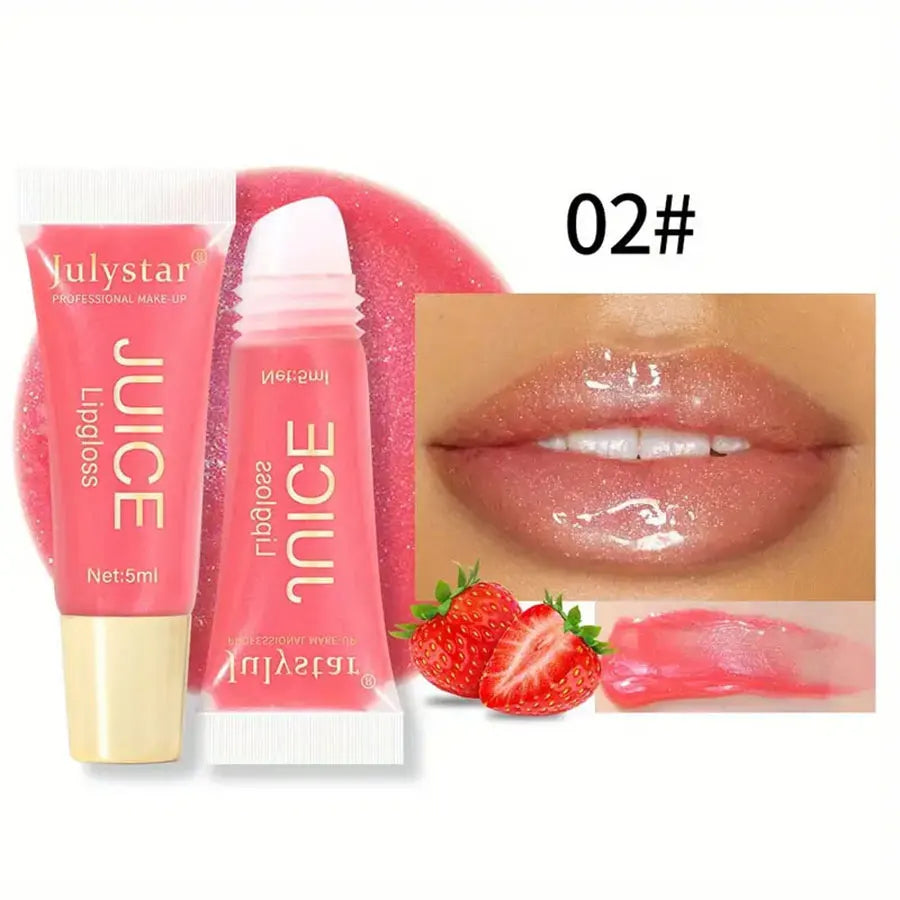 Watery Crystal Clear jelly Lip Oil Lip Balm Moisturizing And smoothing Lip Lines Jelly