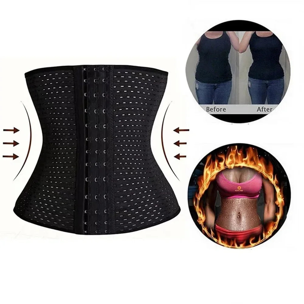 Women Body Shapewear Tummy Slimming Black Belly Band Shaping Shaper.