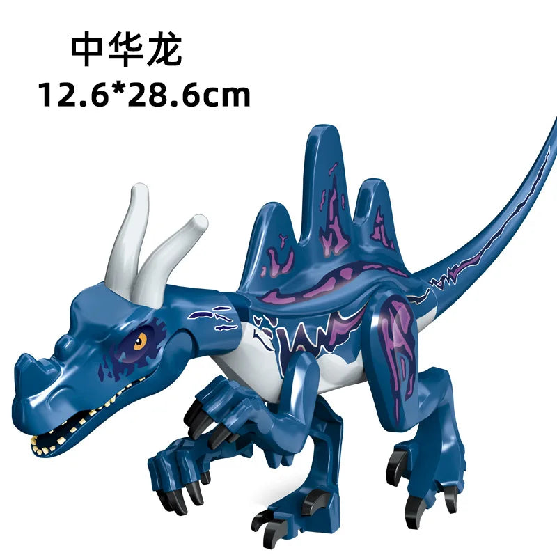 Predator Dinosaur Construction Blocks – Assemble-Your-Own Raptor and Giant Dino Toy for Children