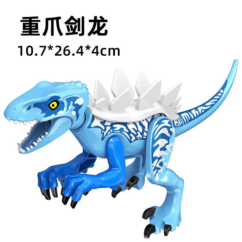 Predator Dinosaur Construction Blocks – Assemble-Your-Own Raptor and Giant Dino Toy for Children